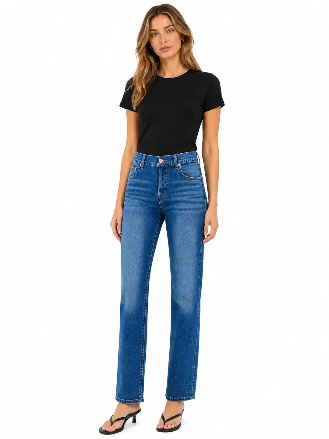 31" Mid Rise Straight Leg Jeans in Sacramento