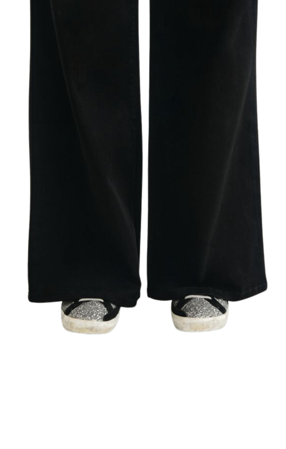 30" Better Butter Wide Leg Jean in Black