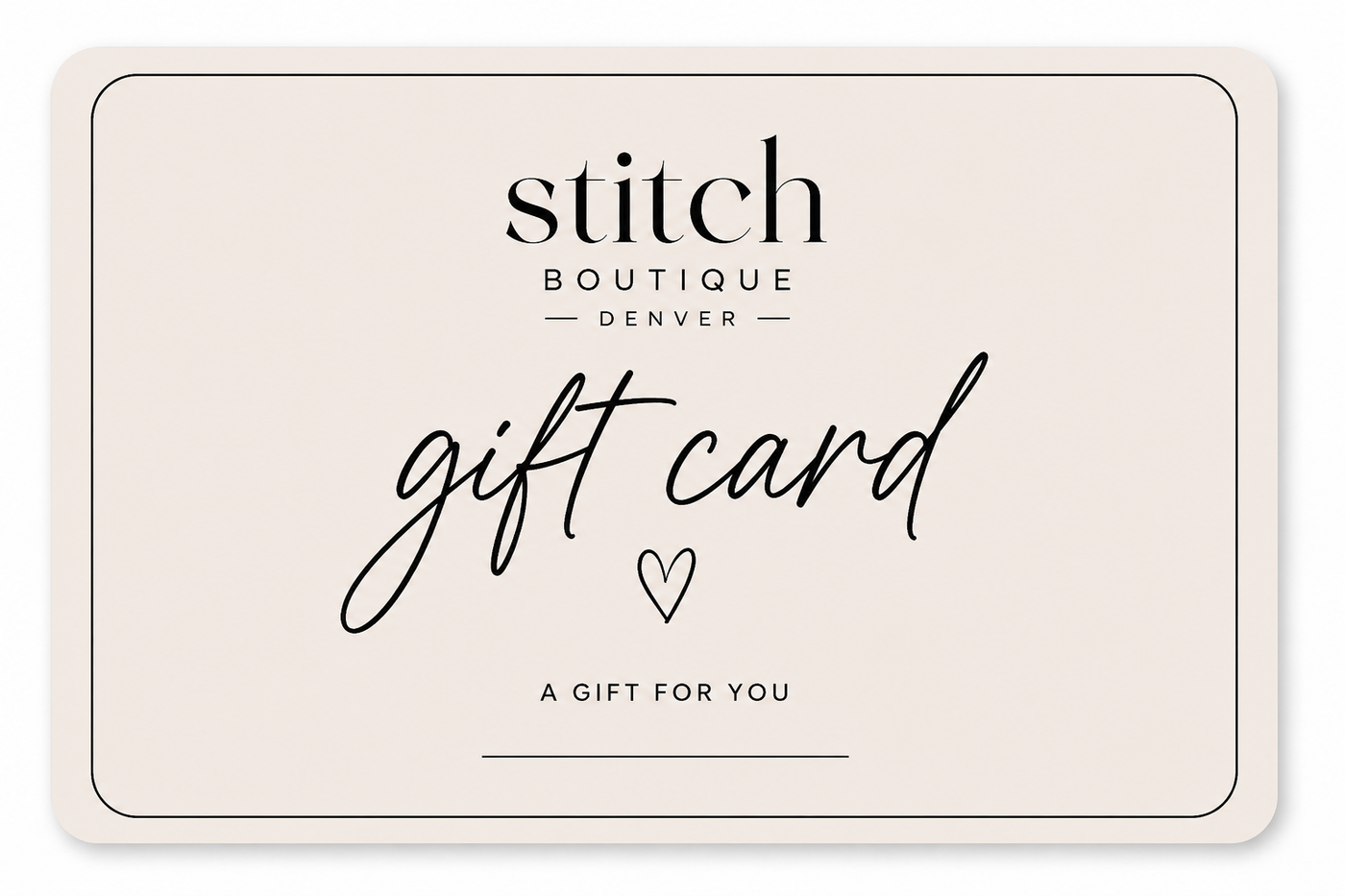 Online Gift Card