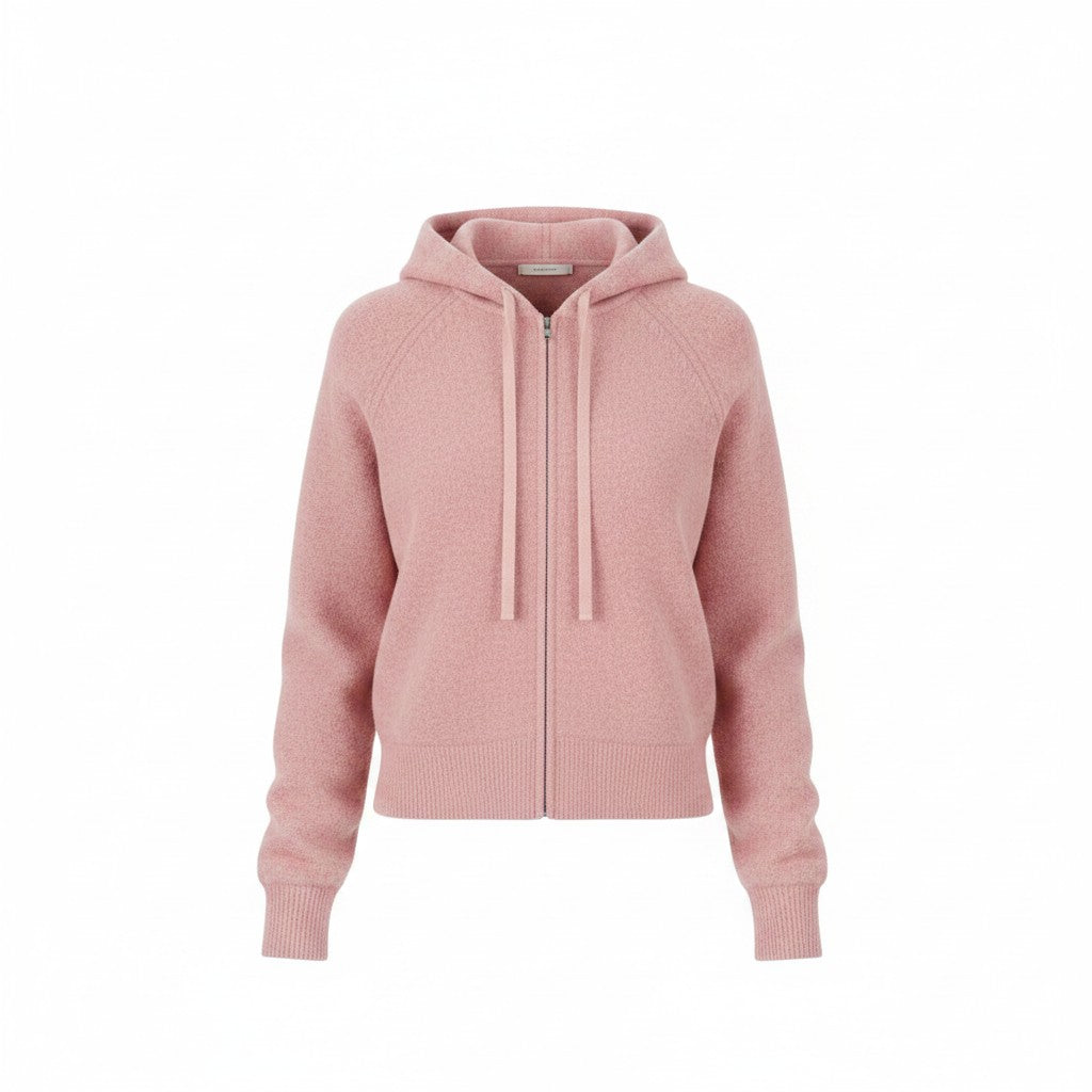 The Perfect Hooded Zip-up Sweater