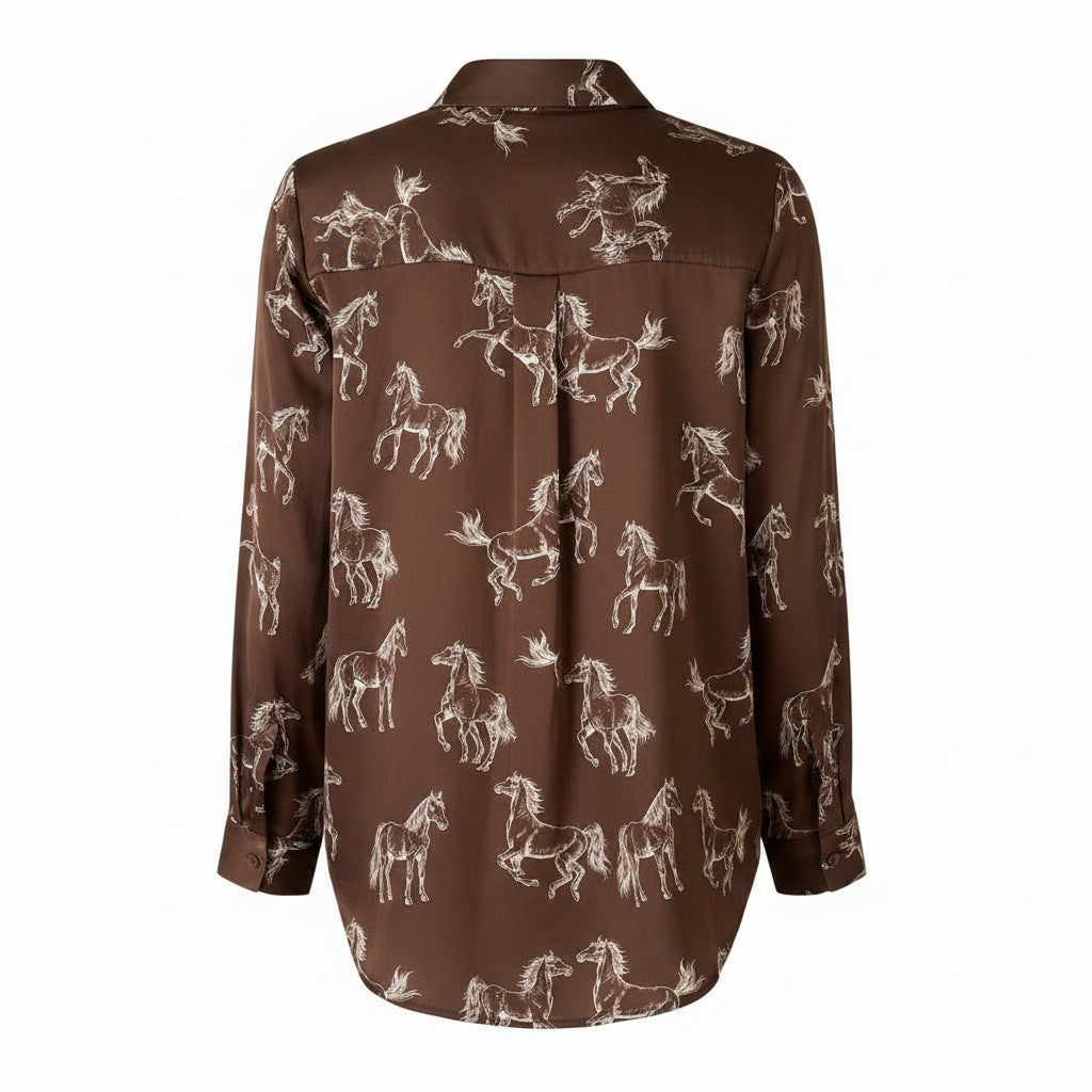 Horse Button Down