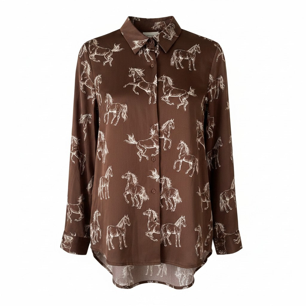 Horse Button Down
