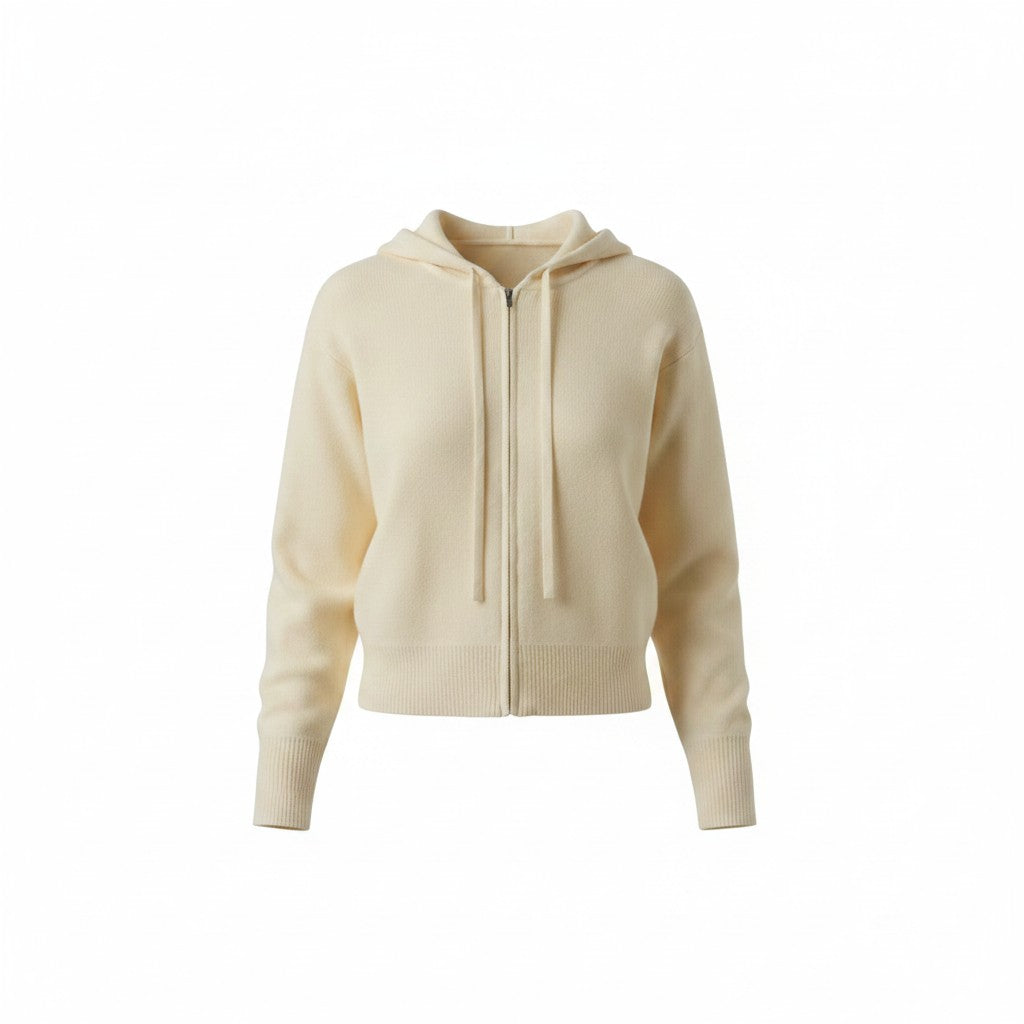 The Perfect Hooded Zip-up Sweater