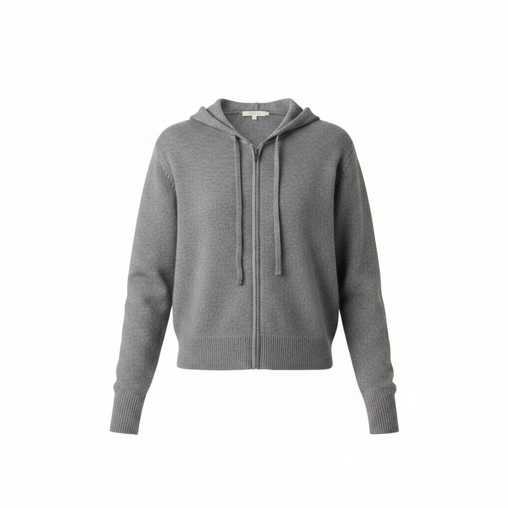 The Perfect Hooded Zip-up Sweater
