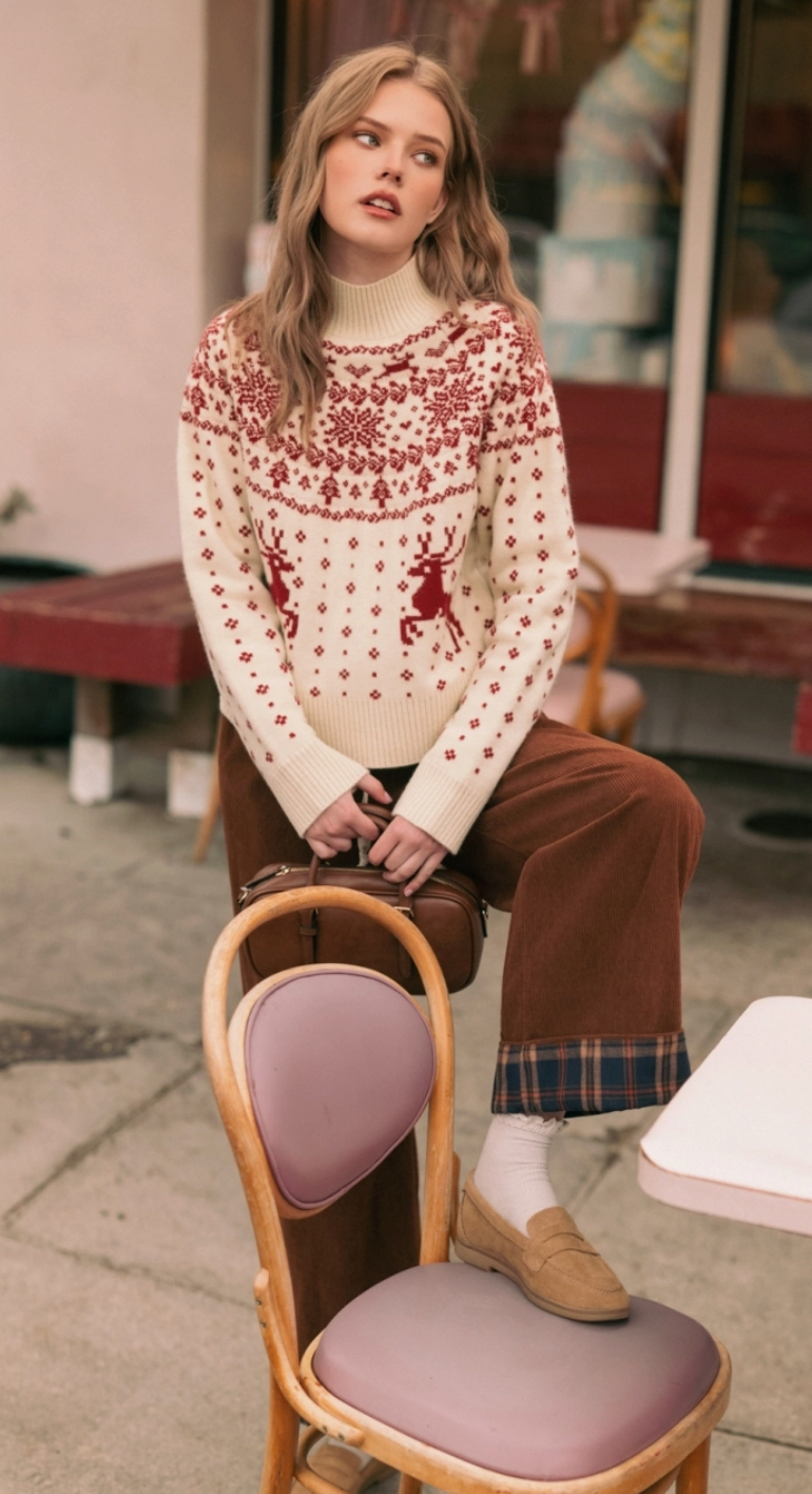 Reindeer Sweater