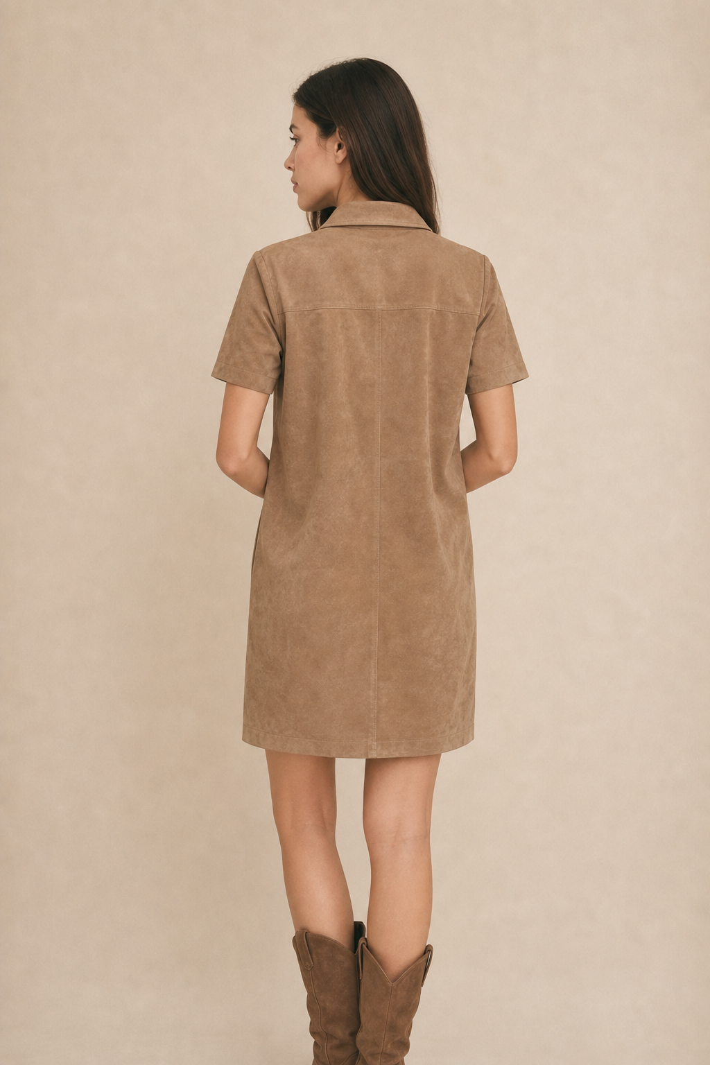 Leone Suede Mini Dress