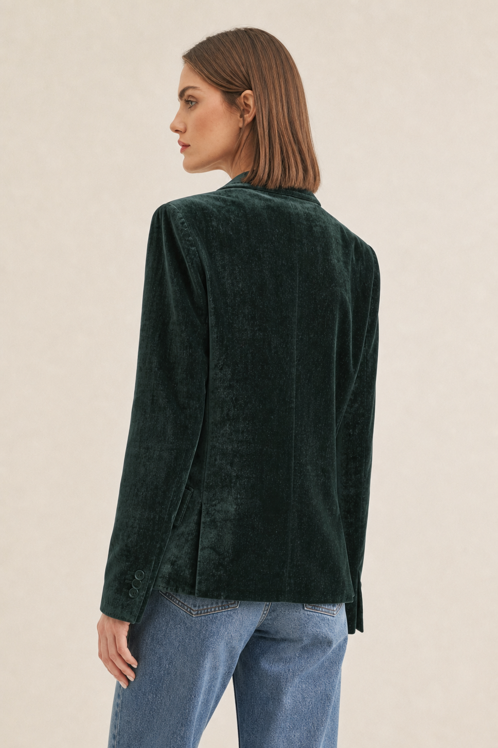 Micah Velvet Blazer