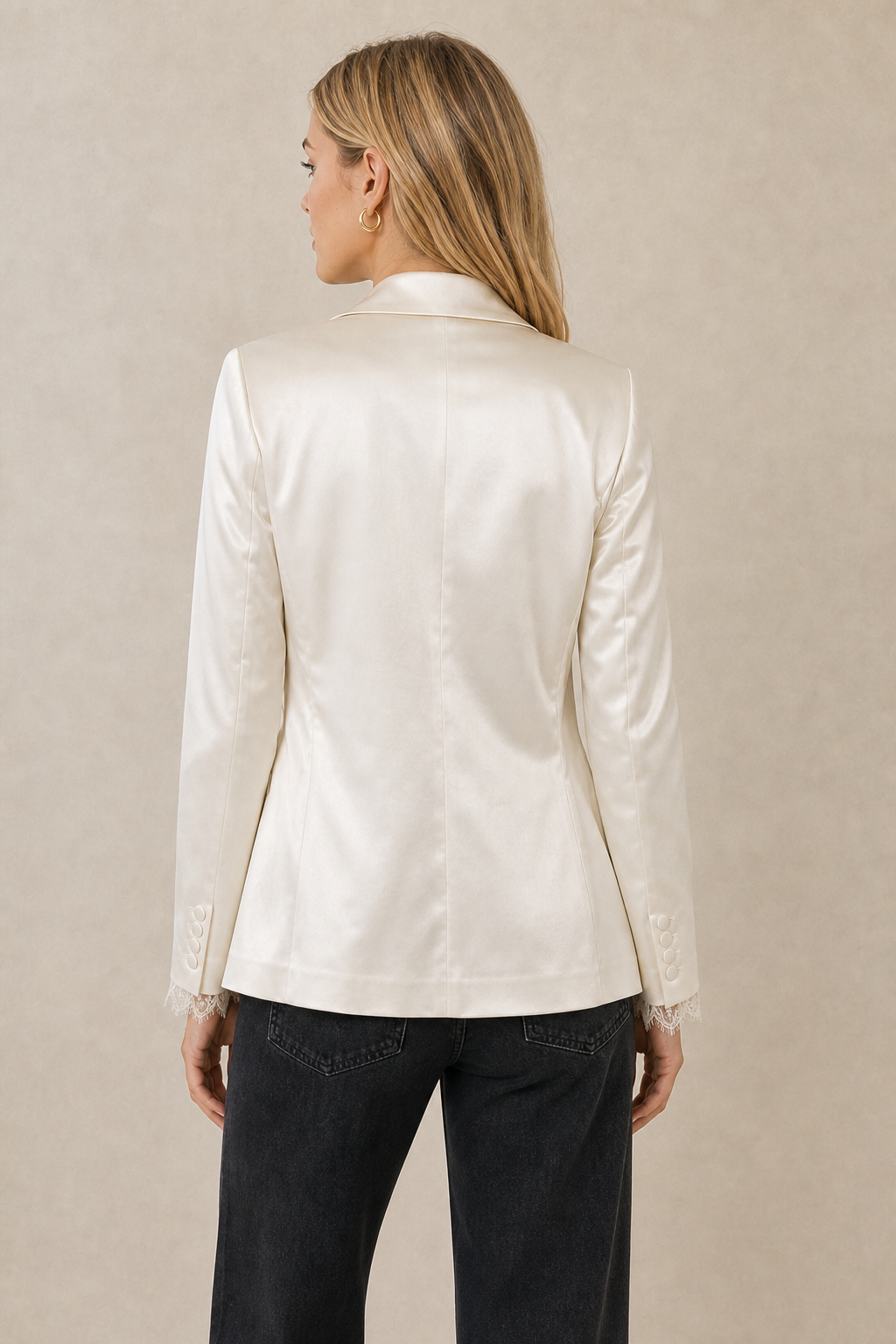 Satin Blazer