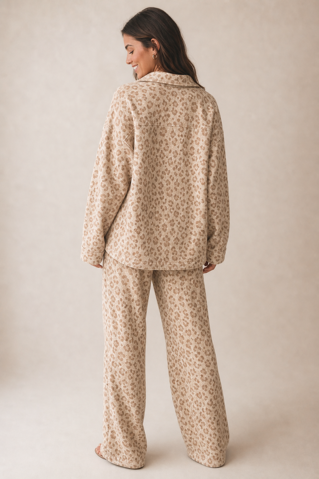 Hunter Knit Leopard Pant