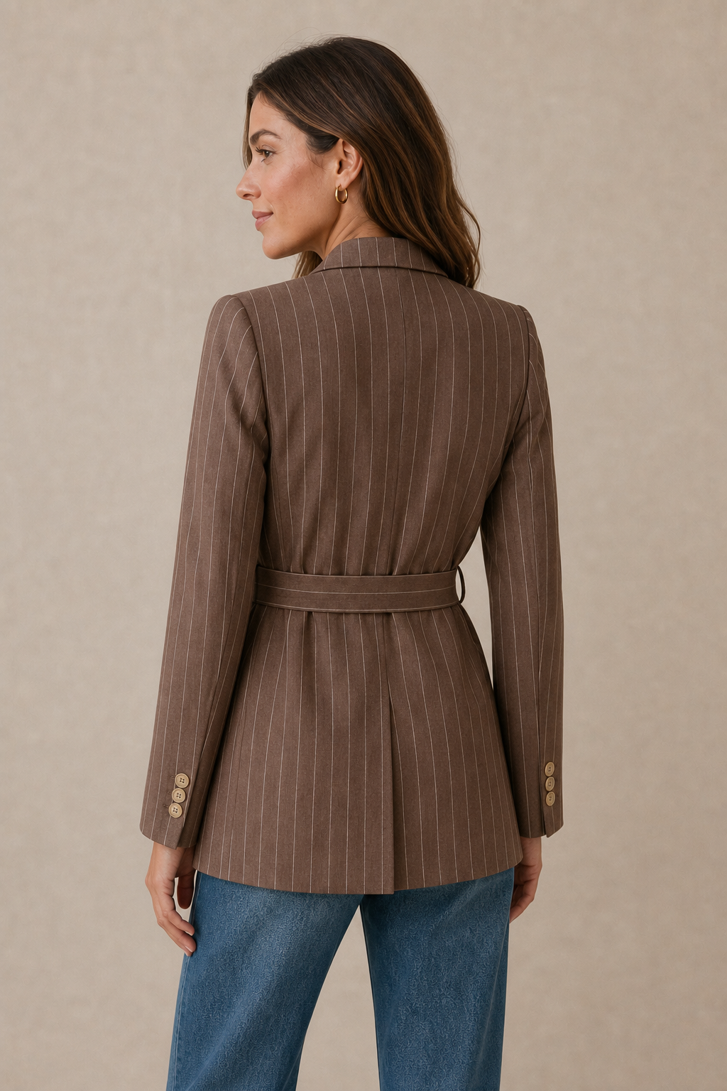 Brooklyn Blazer  Brown