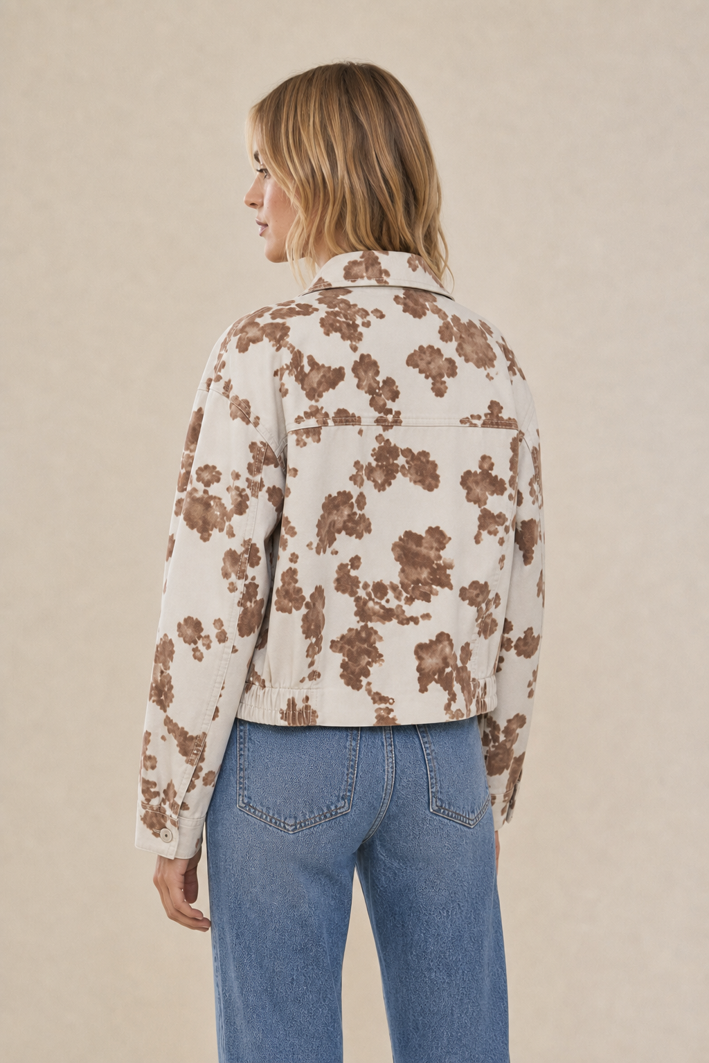 Cow Print Jacket