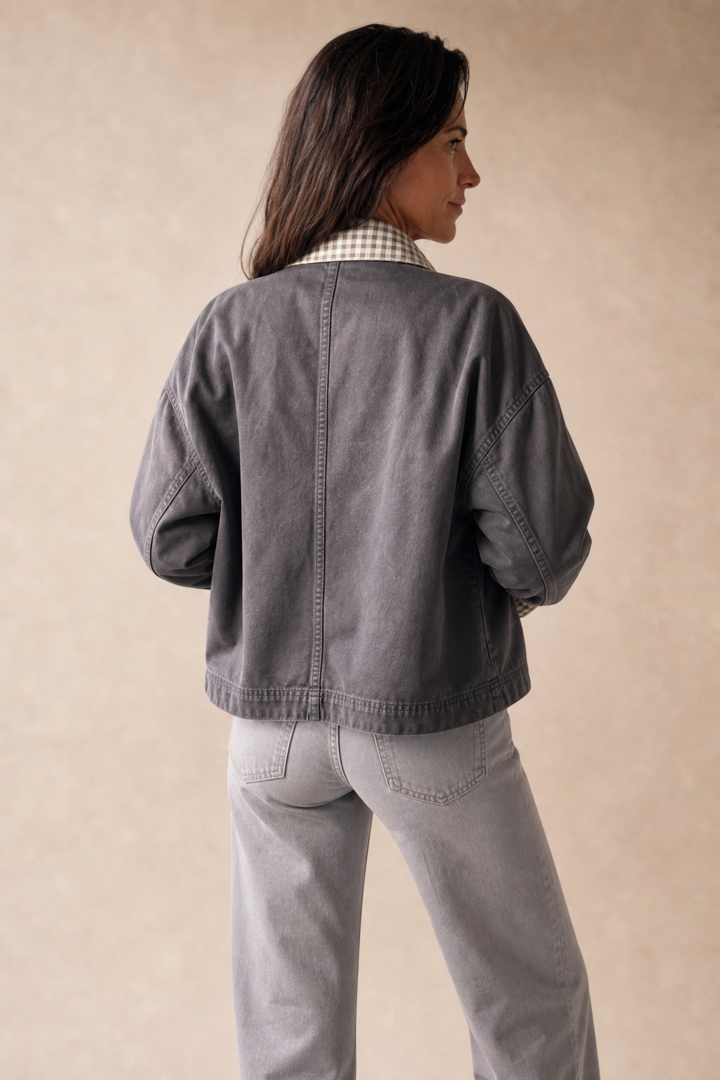 Gingham Jacket