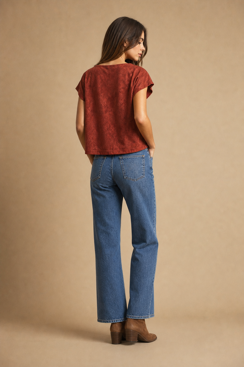 Suede Top