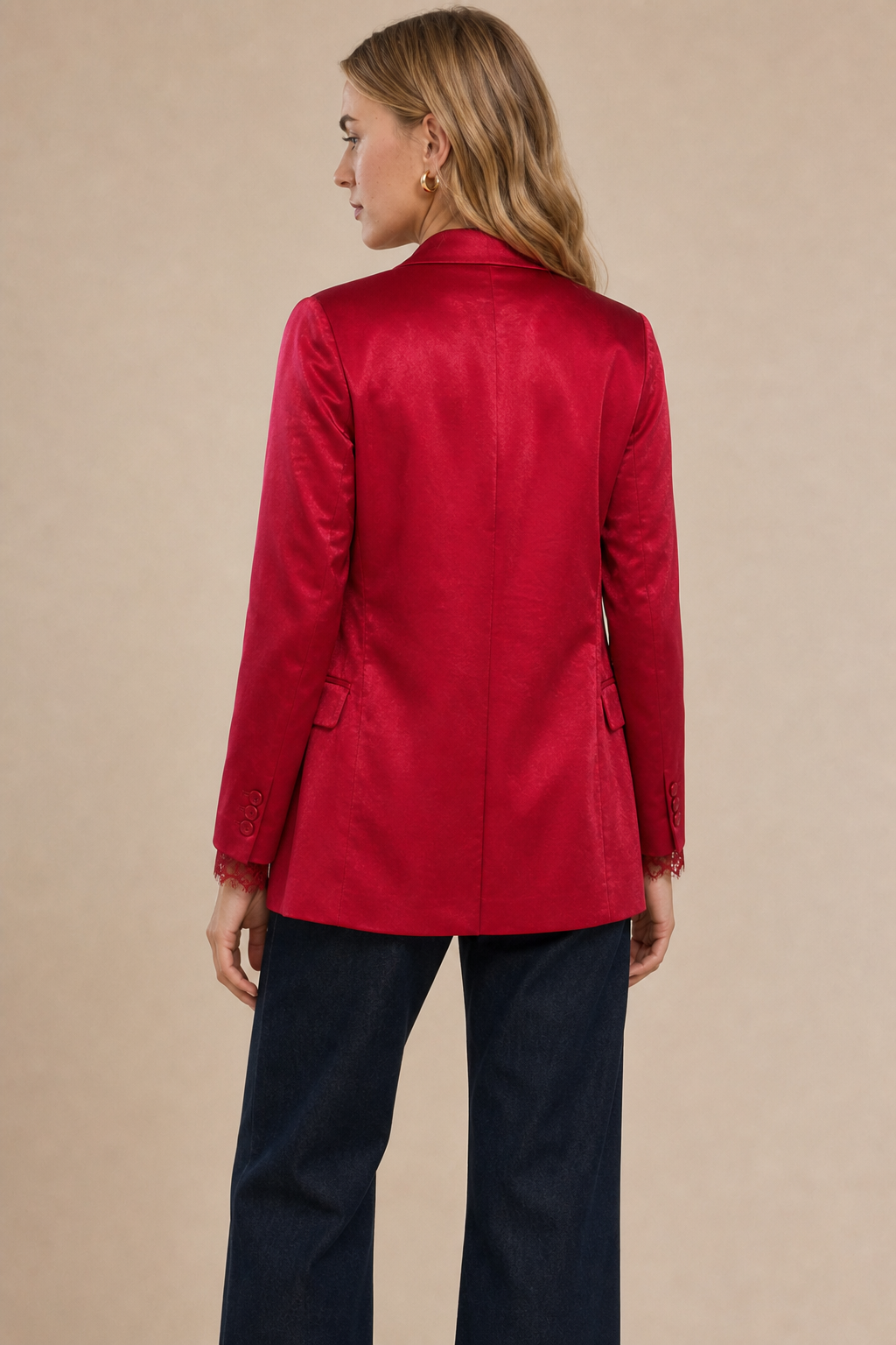 Satin Blazer