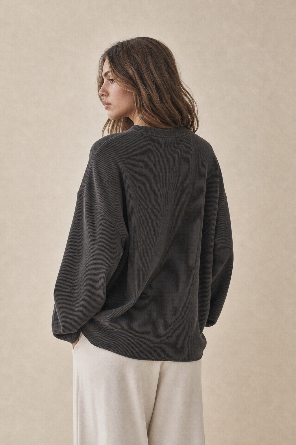 Broncos Oversized Henley