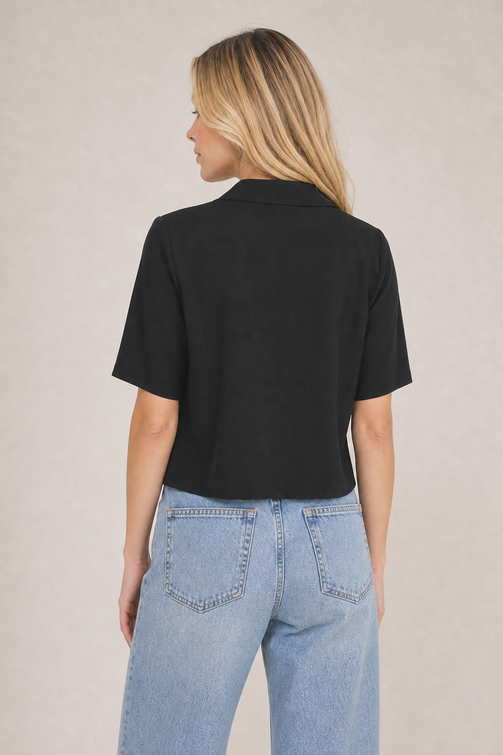 Linen Button Up Top