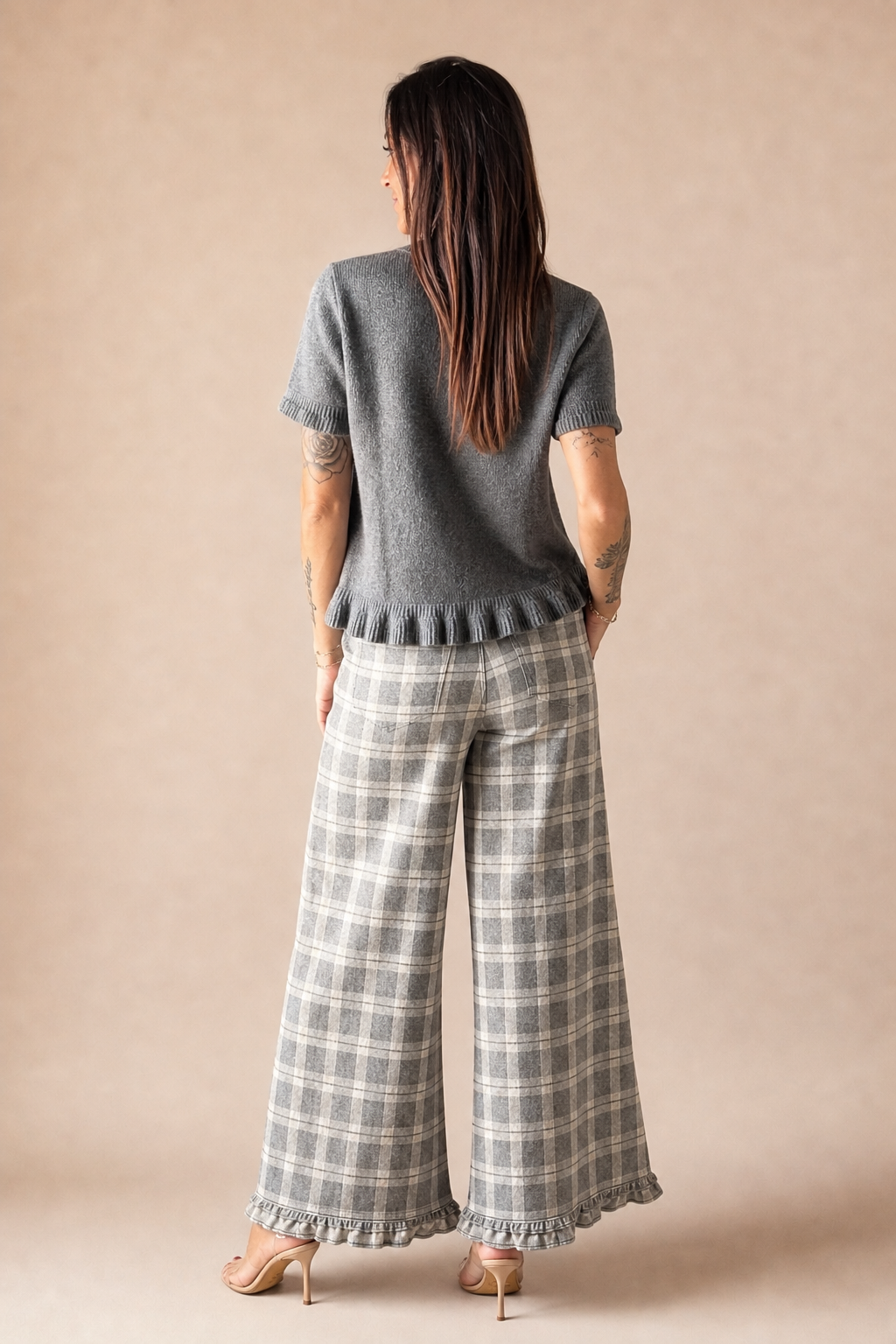 Ruffle Denim