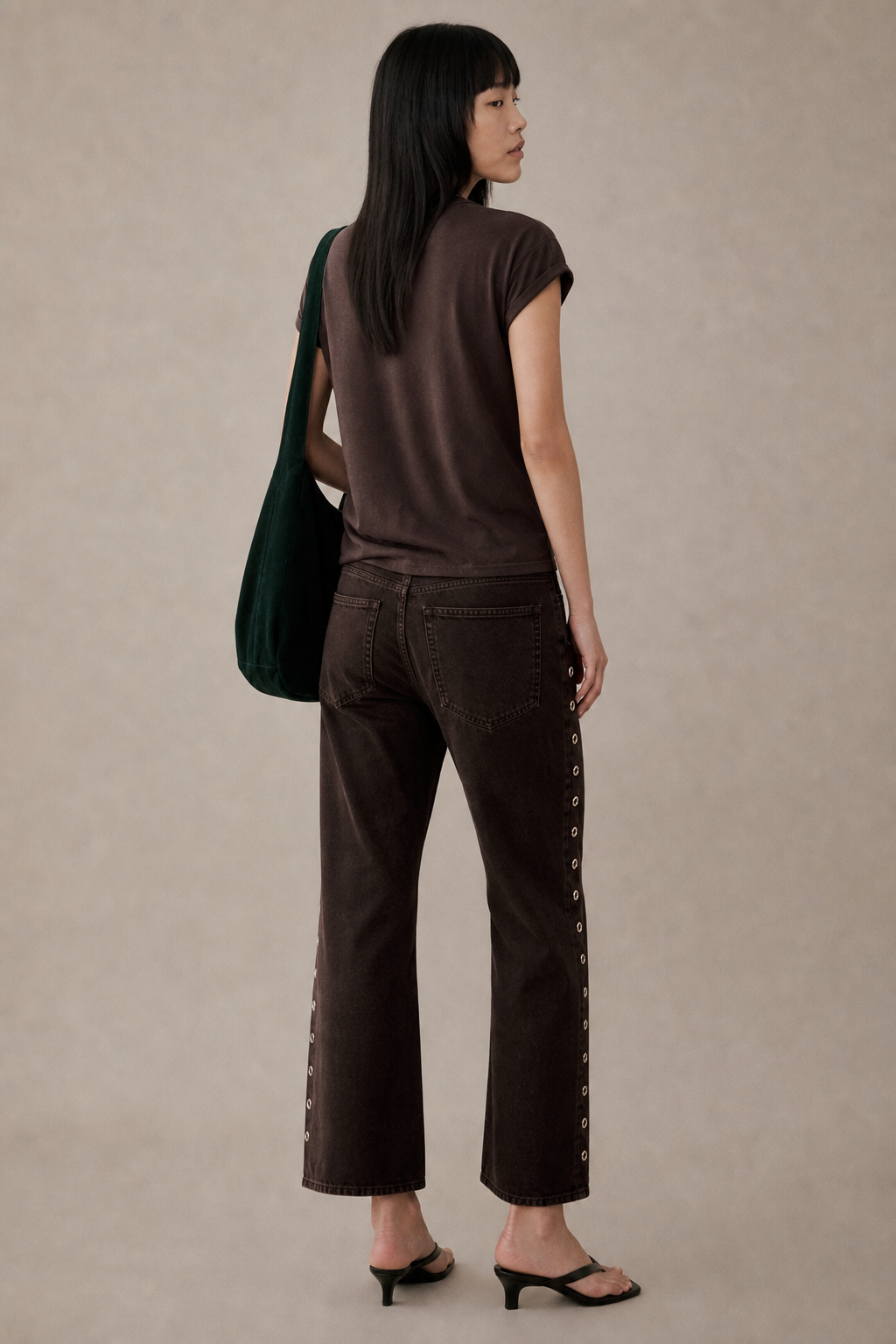 The Off Duty Bowed Ankle Jeans