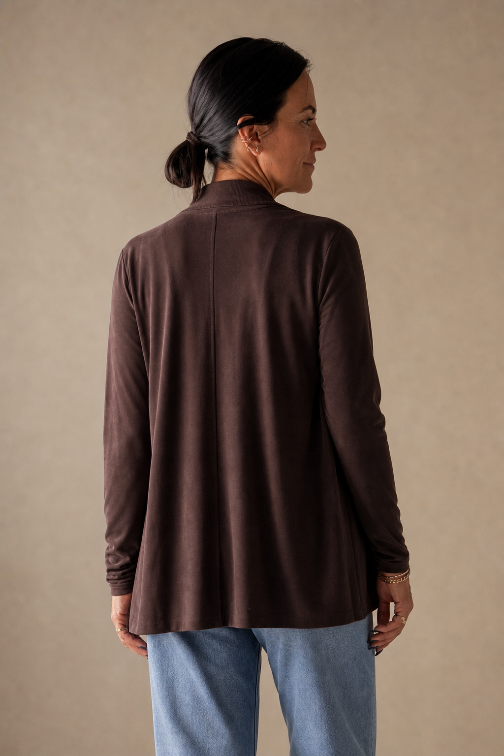 Modal Open Jacket