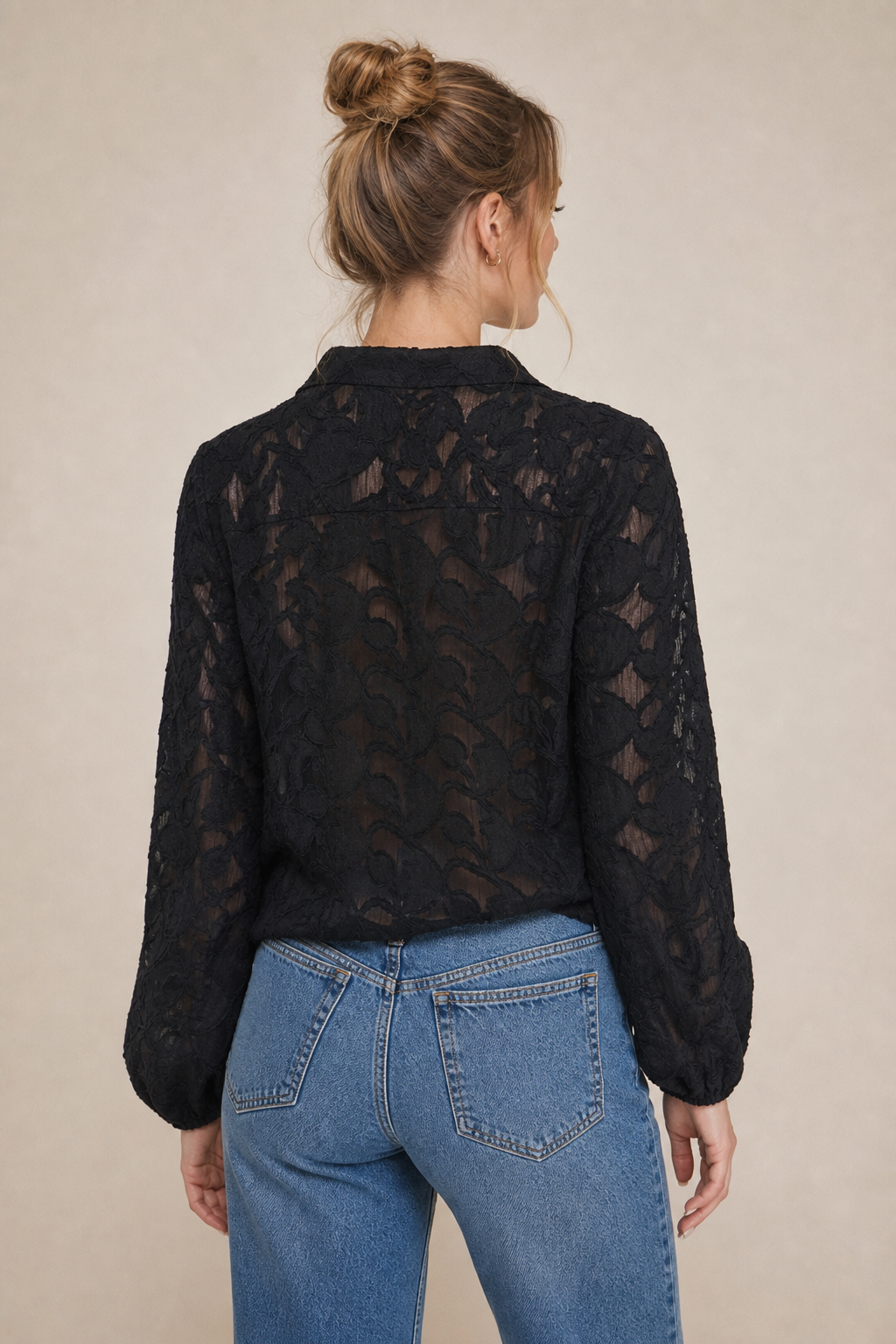 Jacquard Blouse