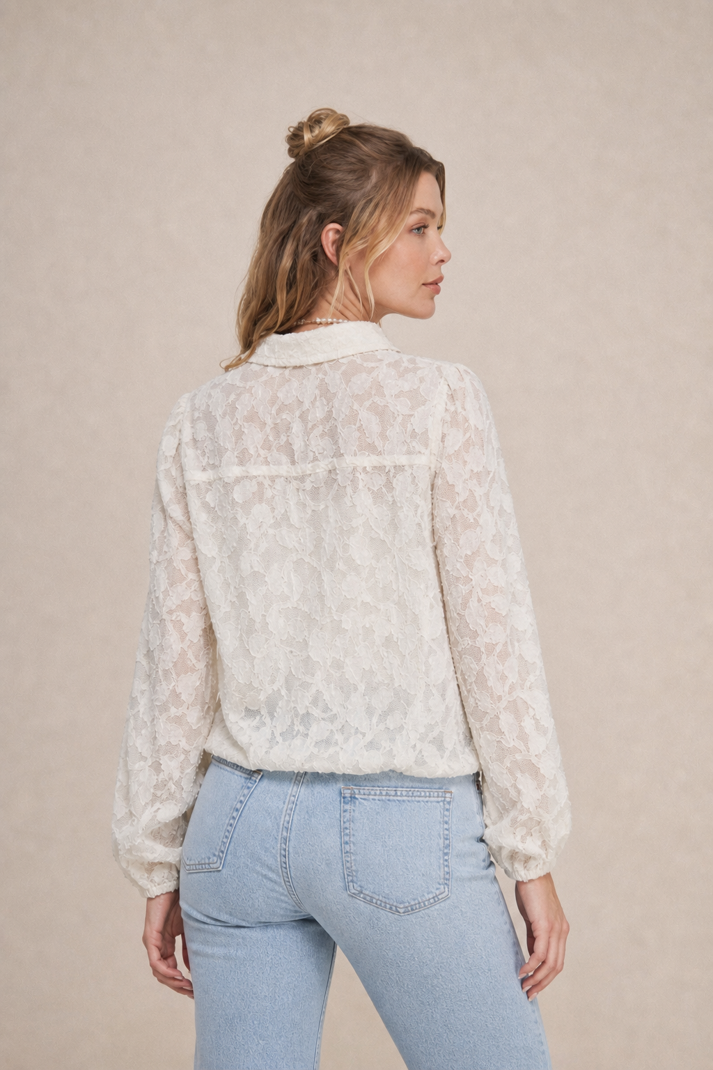 Jacquard Blouse