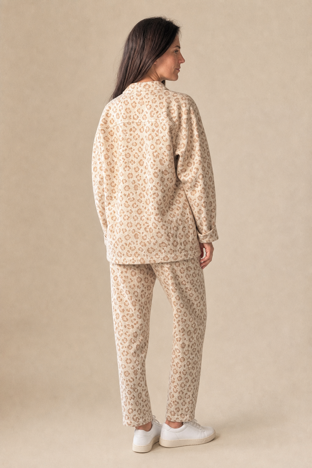 All Day Knit Leopard Jacket