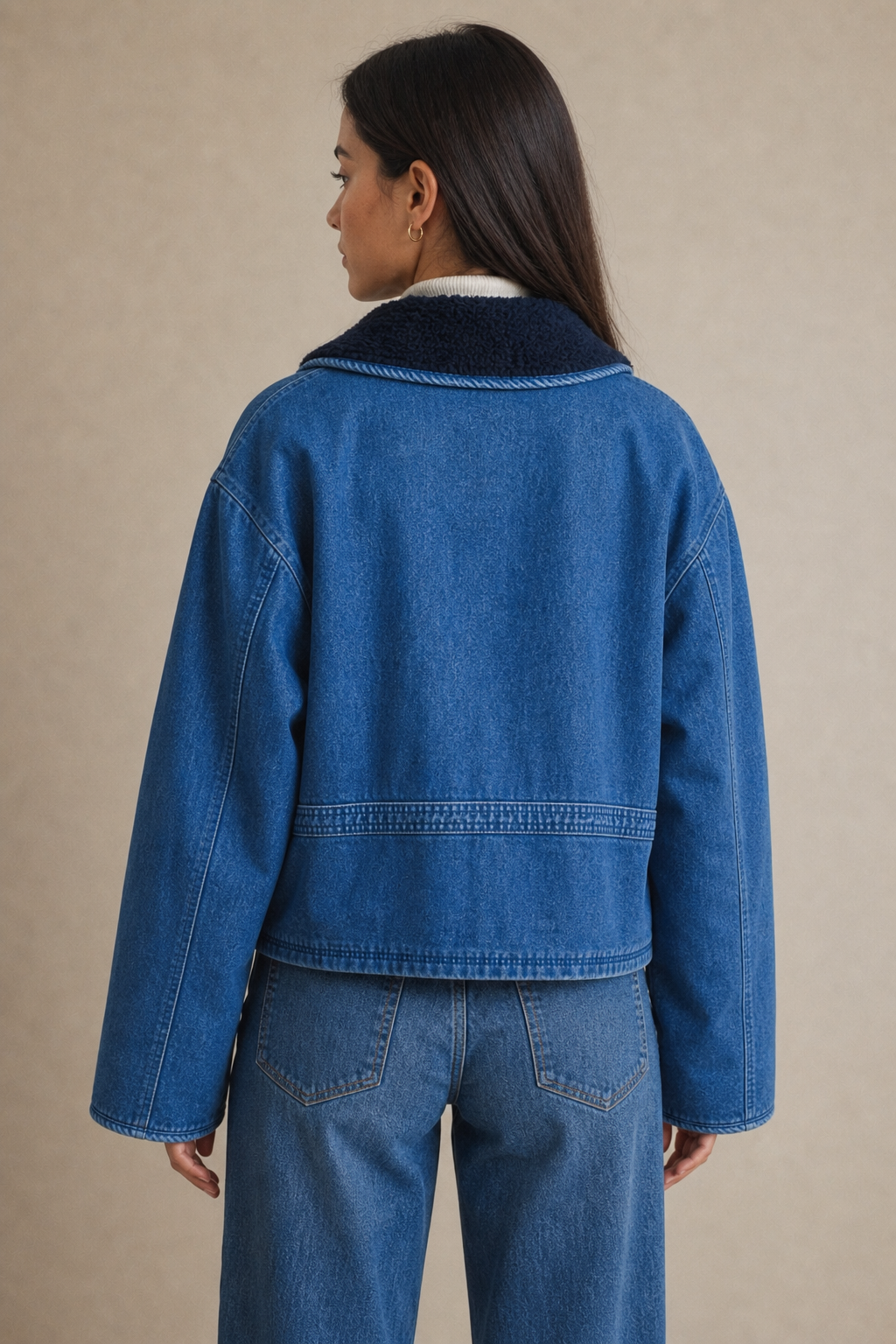 Sherpa Denim Jacket
