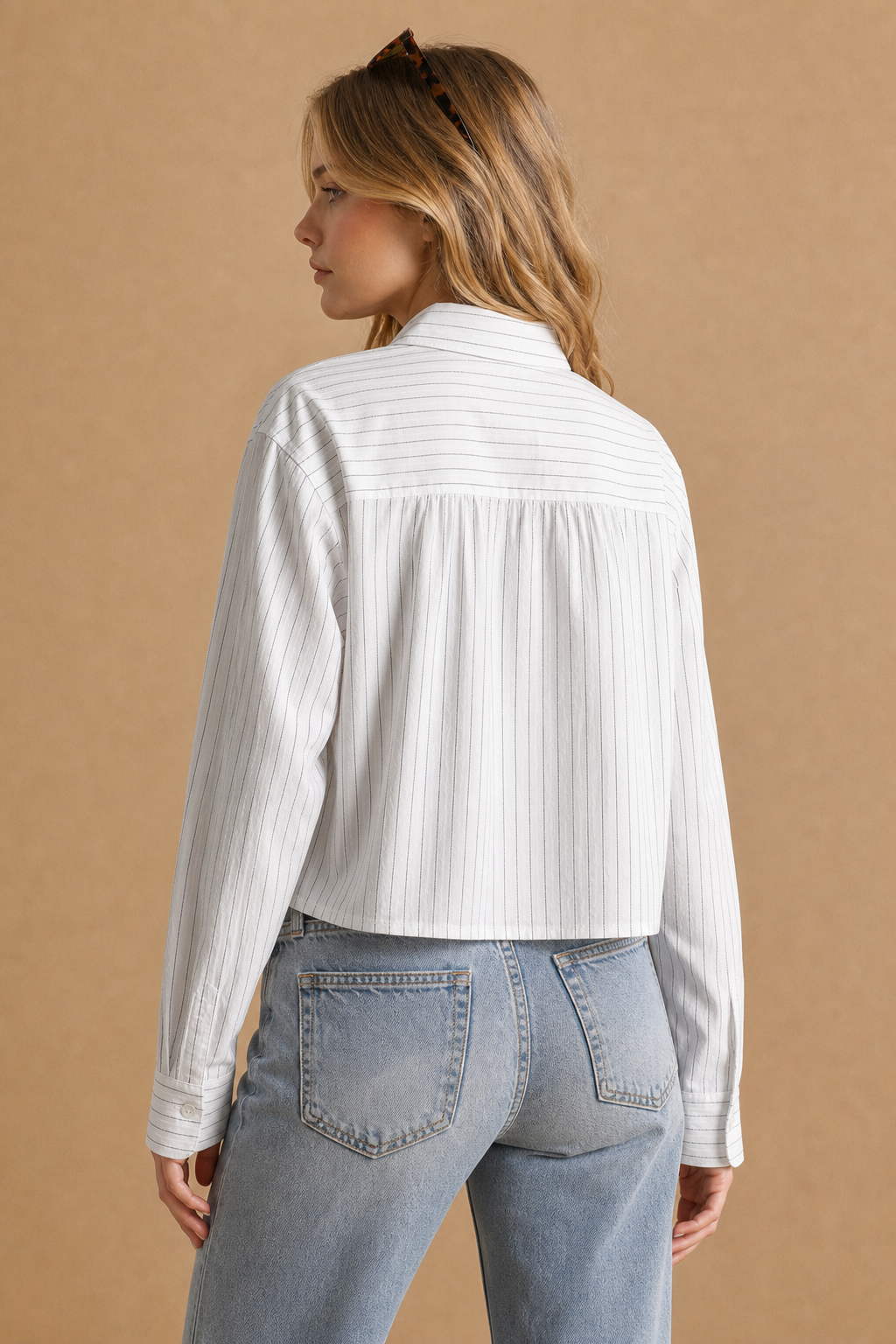 Pinstripe Buttondown