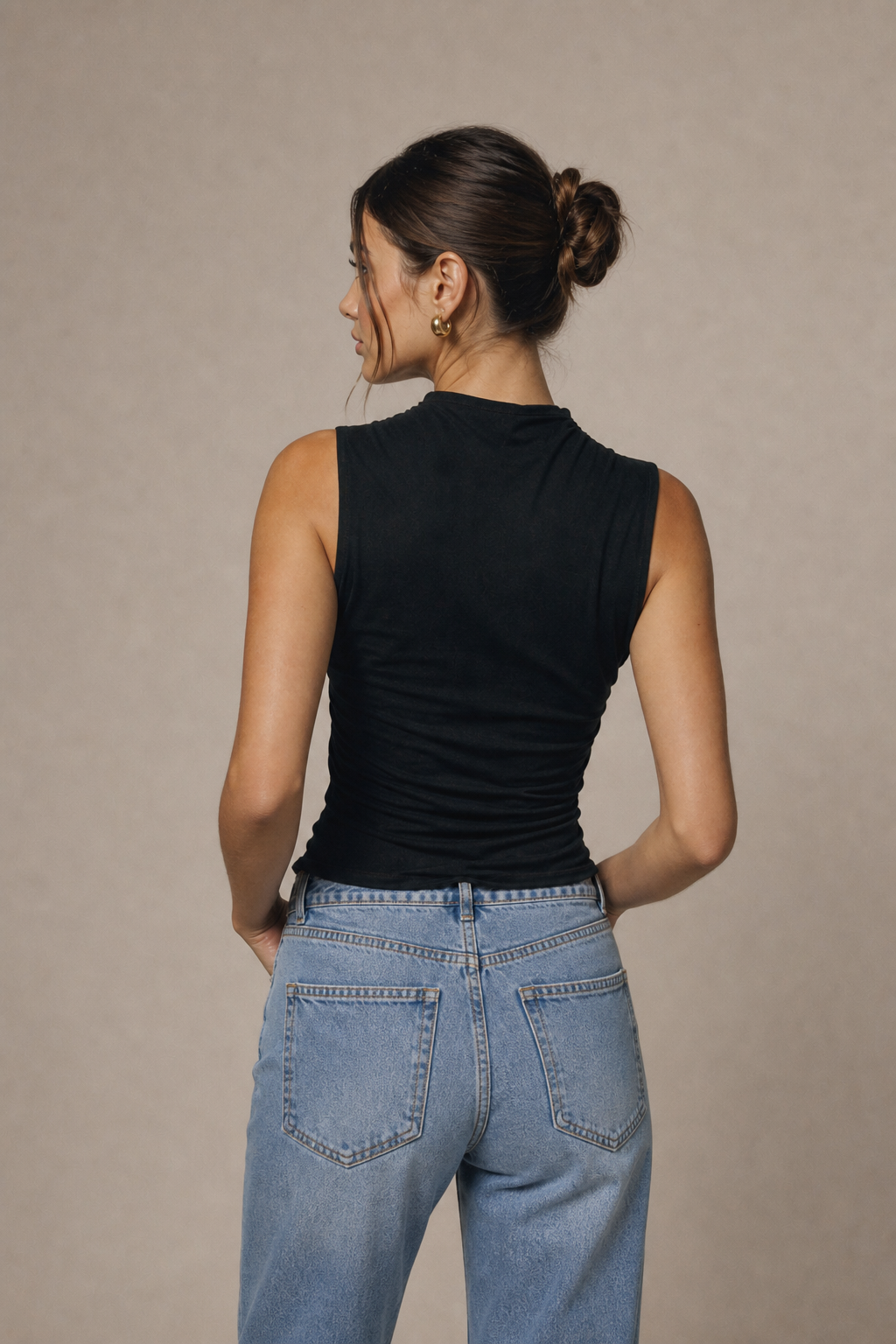 Mesh Top  Black