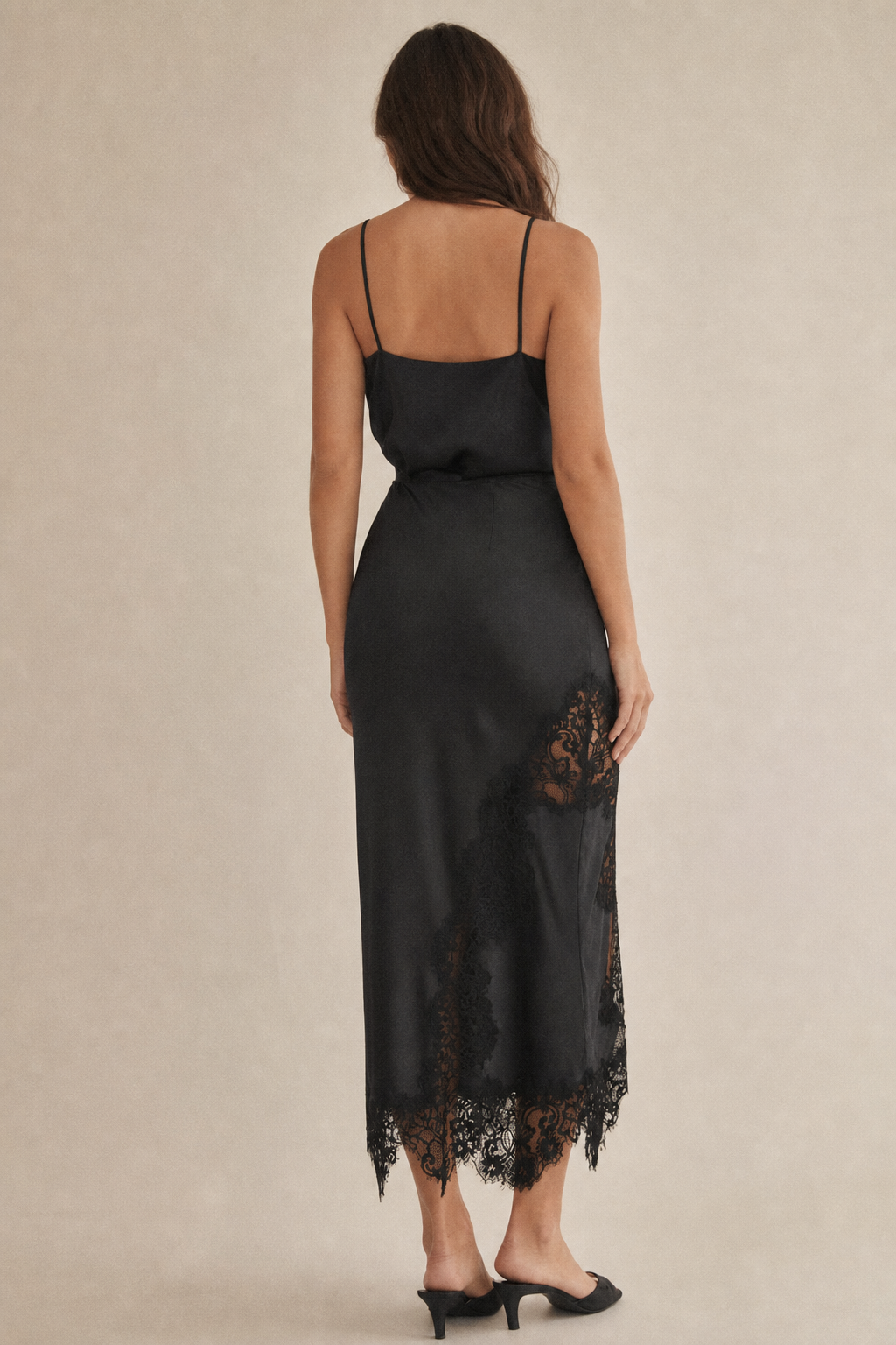 Mixed Media Lace Skirt