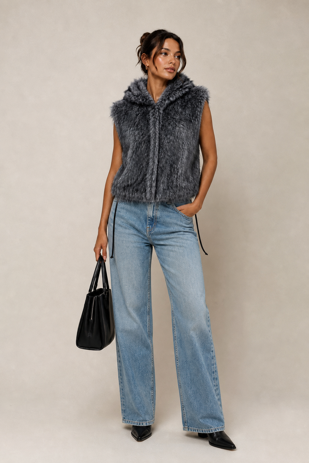 Verona Fur Vest