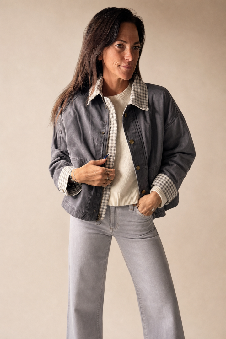 Gingham Jacket