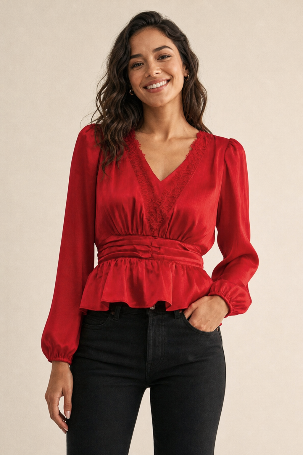 Jordyn Lace Top