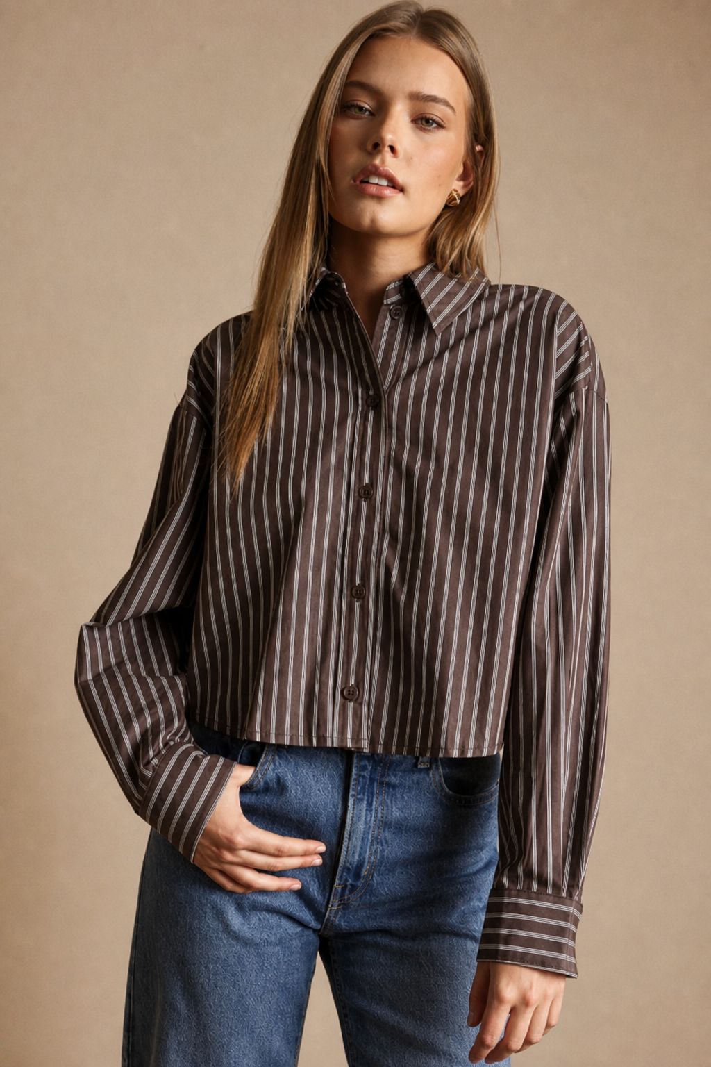 Striped Button Down