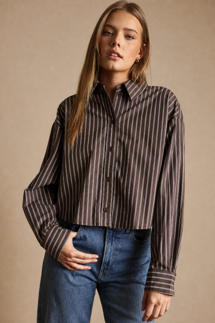 Striped Button Down