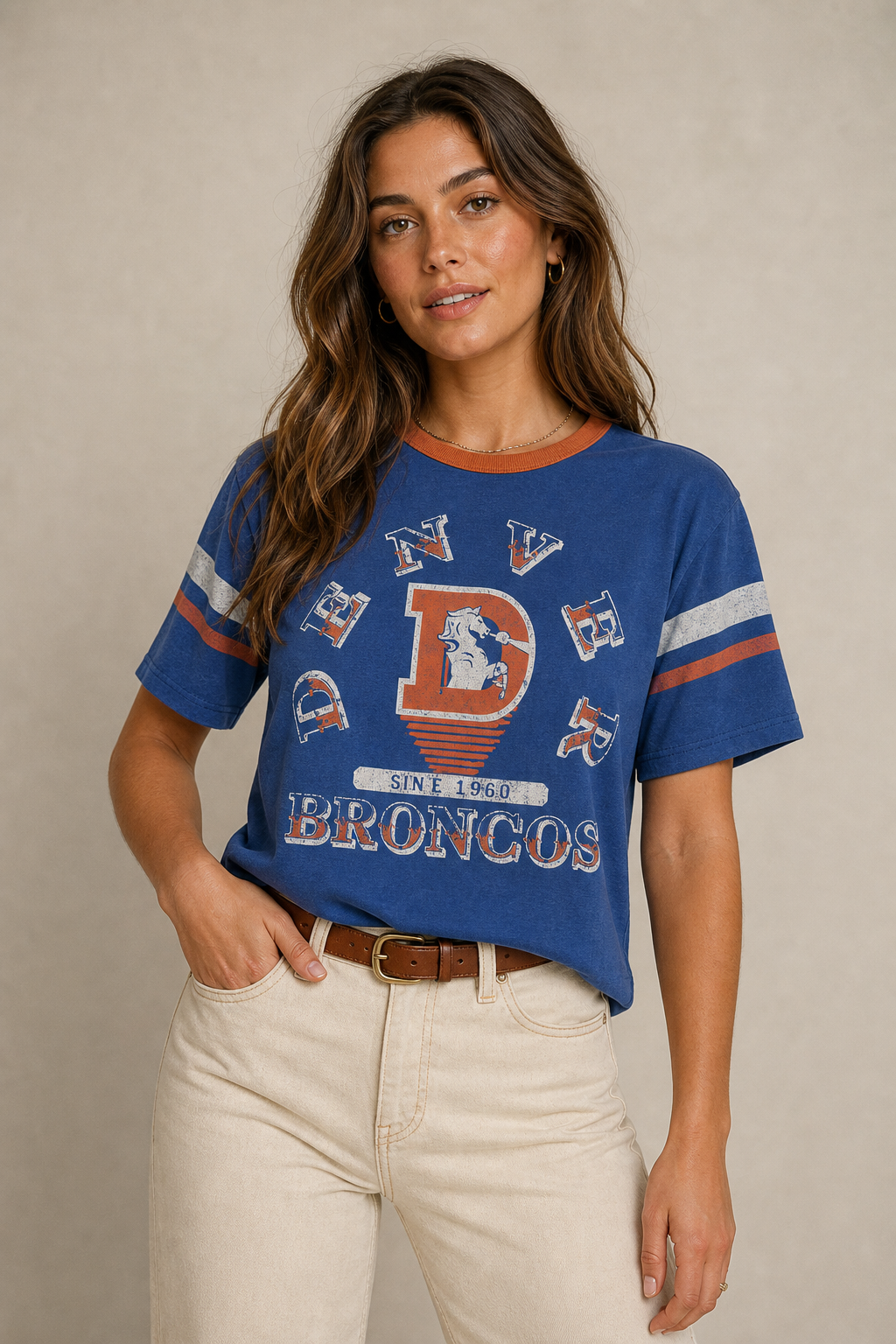 Glitter Broncos T