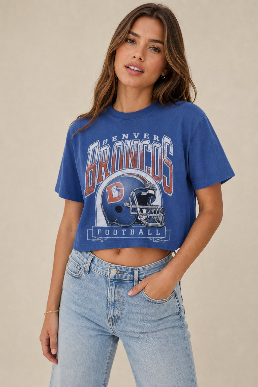 Broncos Cropped T