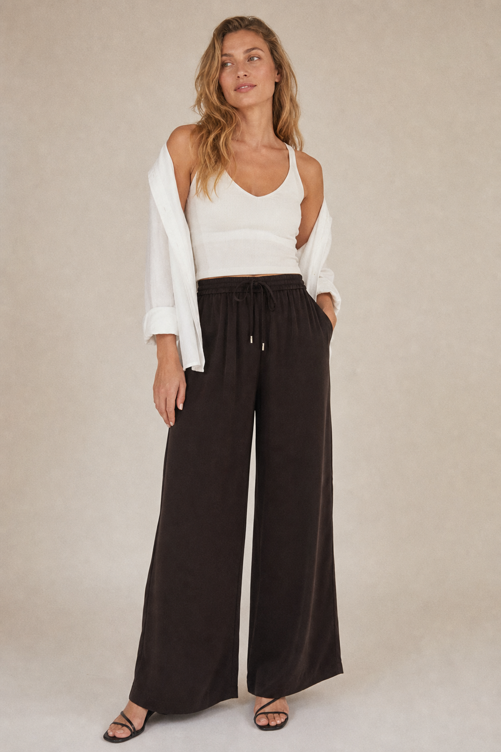 Satin Pants