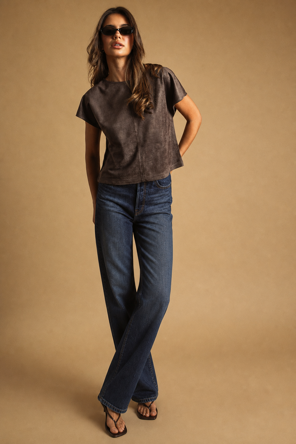 Suede Top