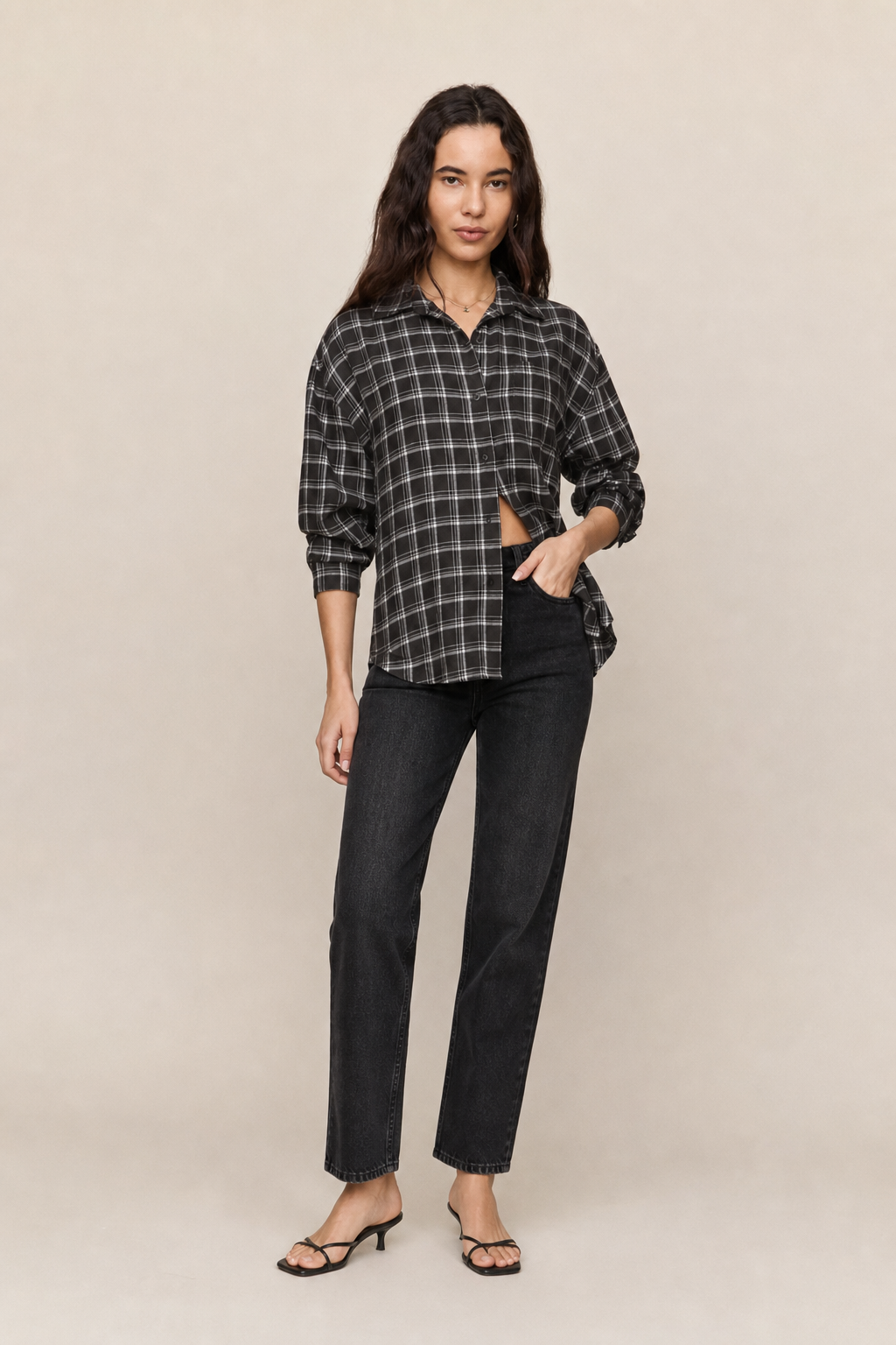 River Plaid Button Down
