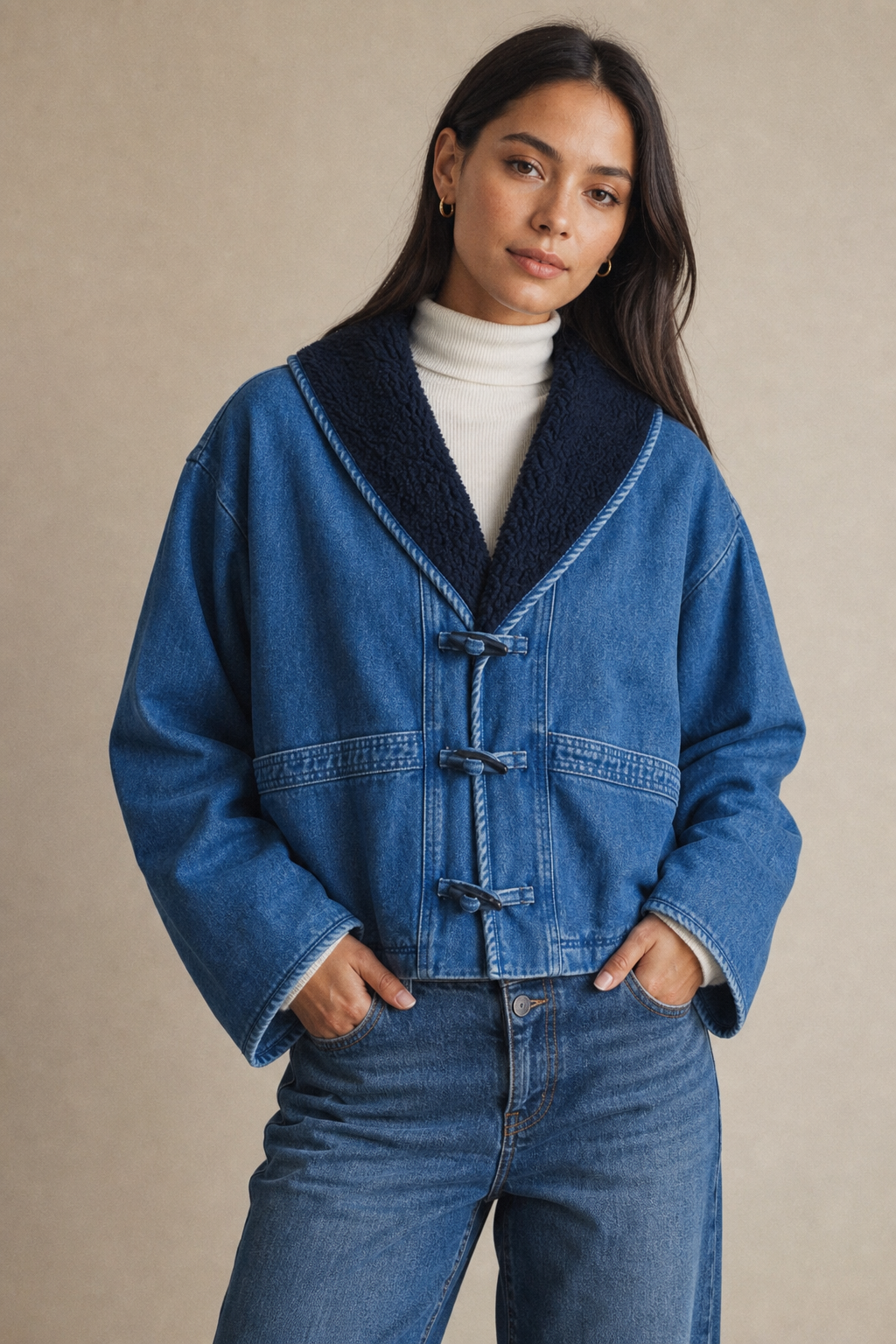 Sherpa Denim Jacket