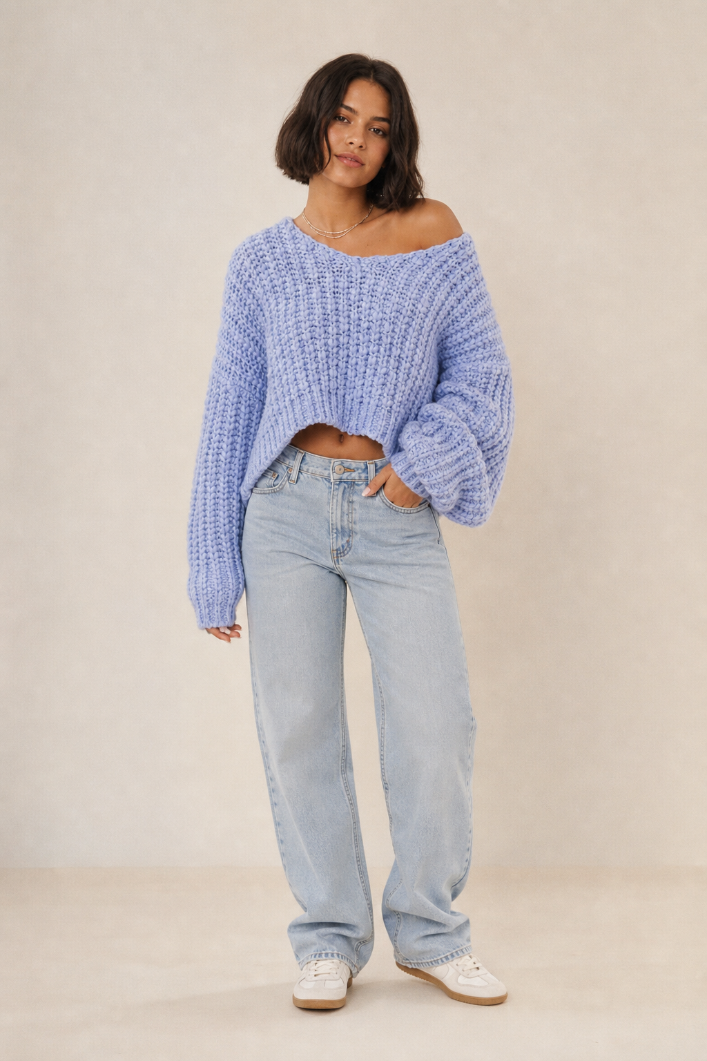 Chunky Knit Oversized Sweater
