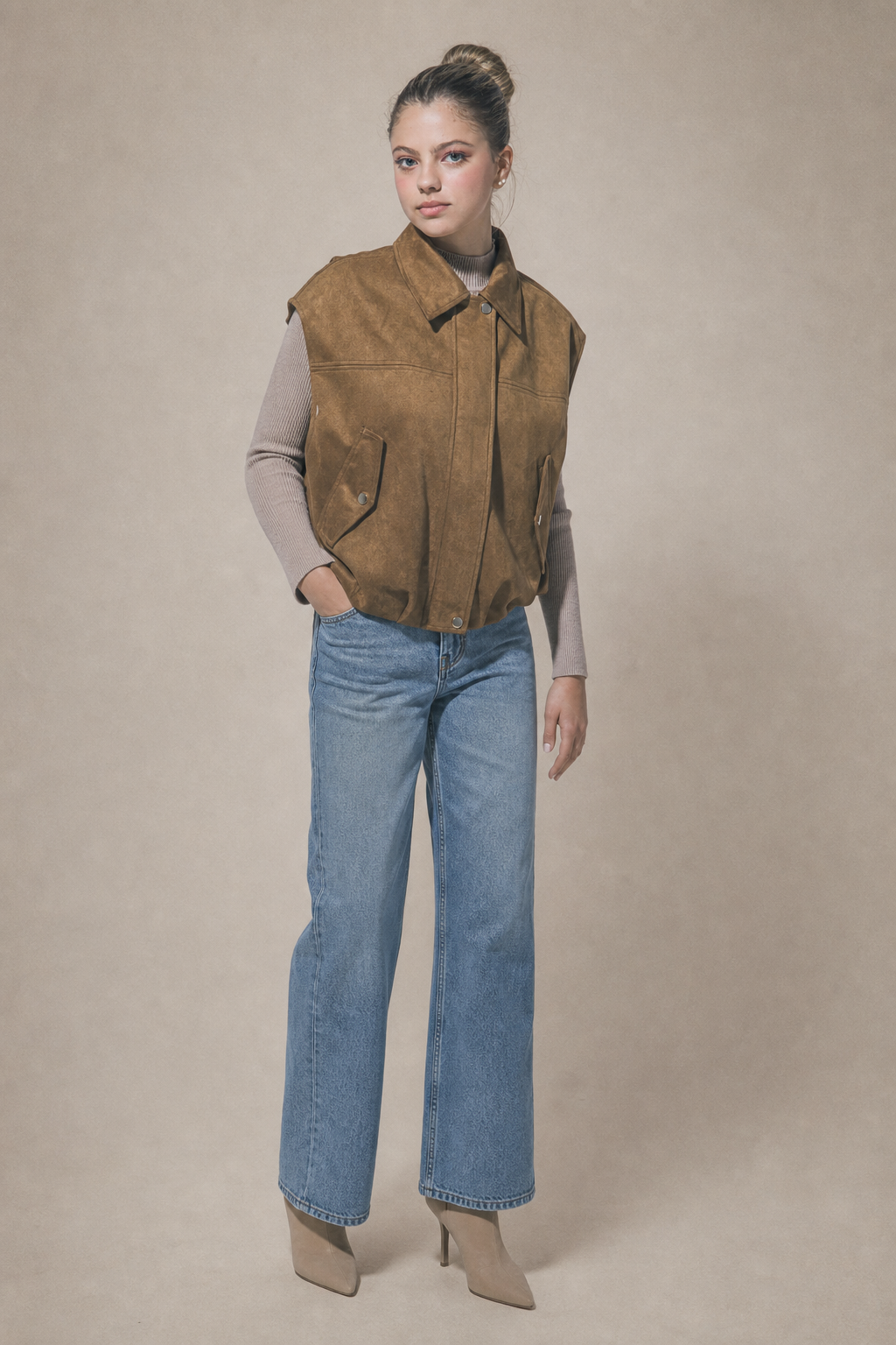 Suede Bomber