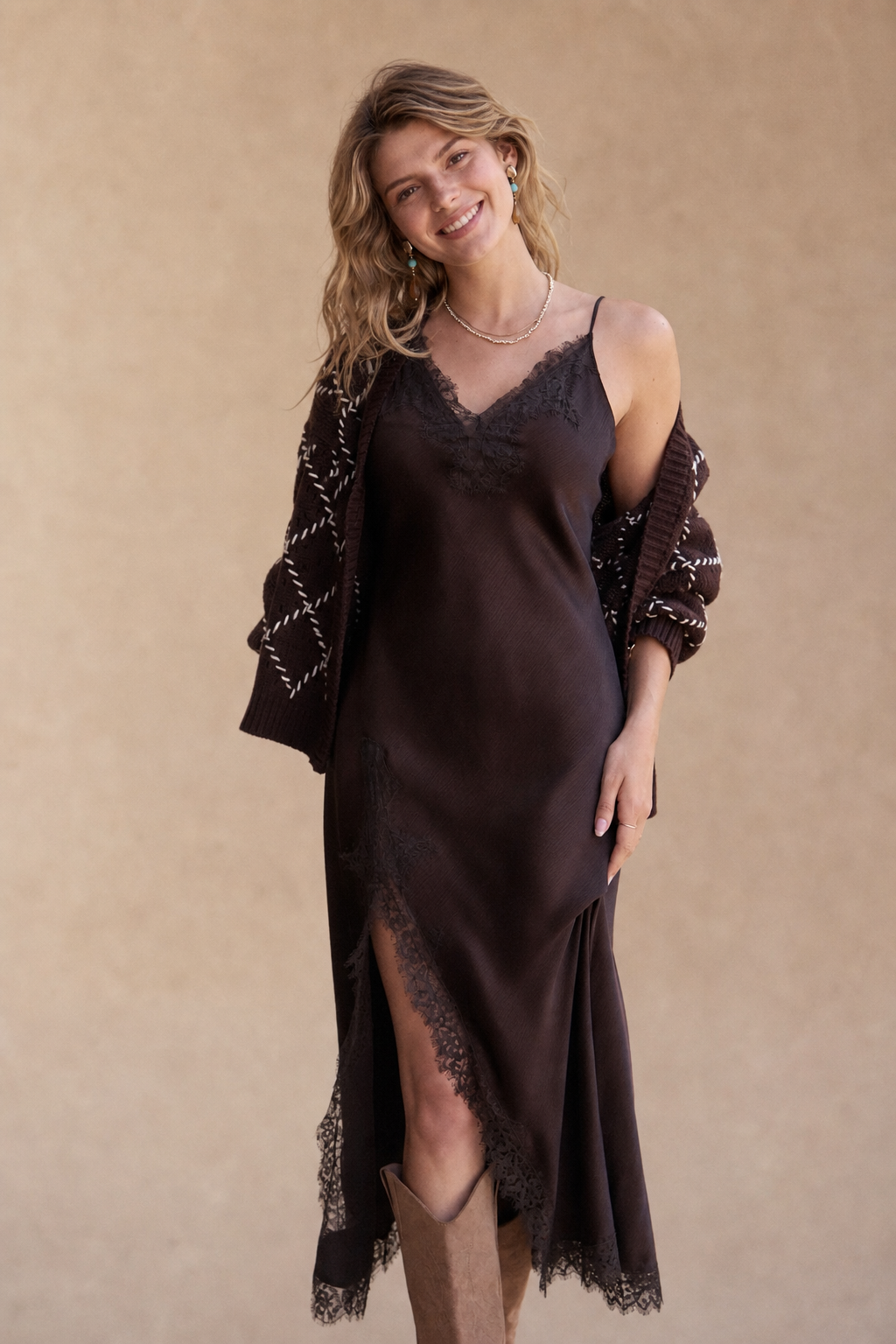 Satin Cami Dress