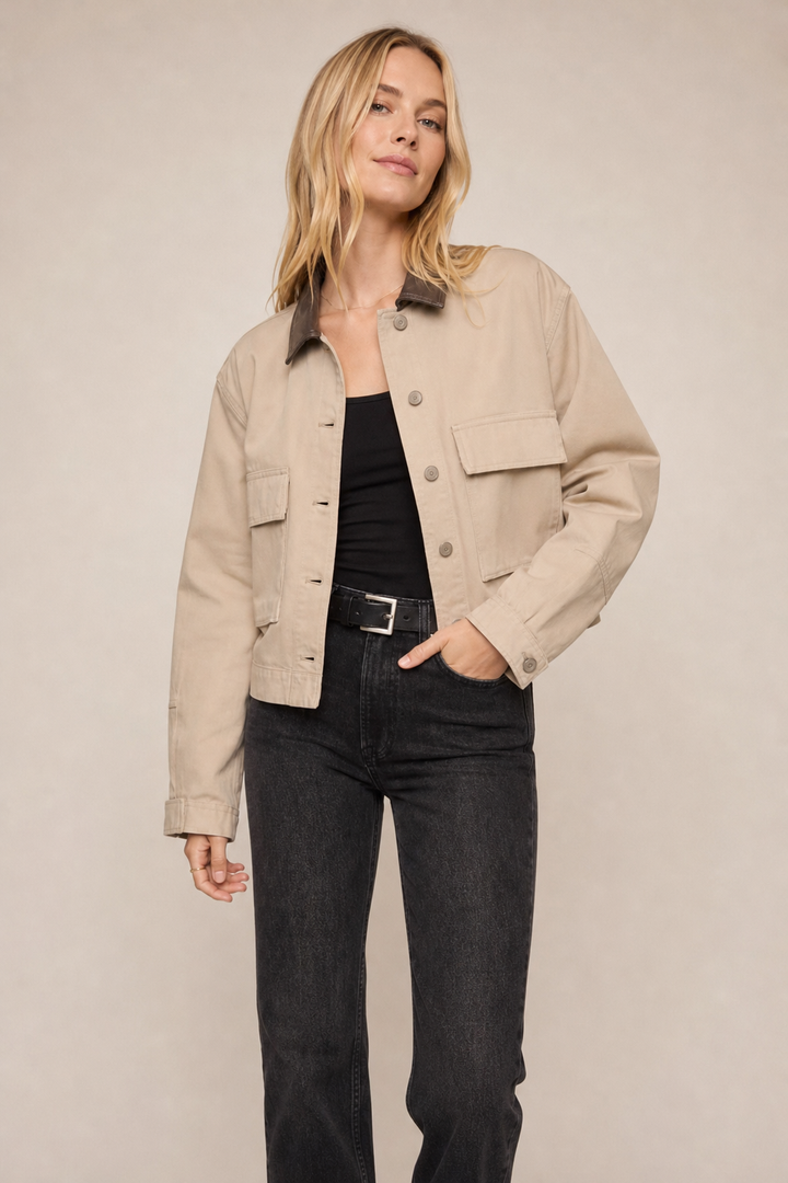 Rey Cropped Jacket