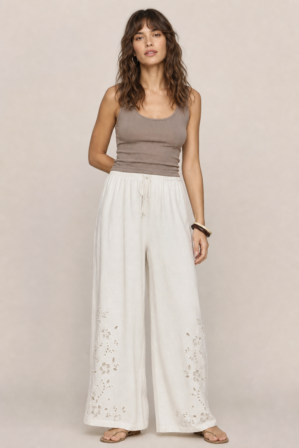 Sid Embroidered Woven Pant