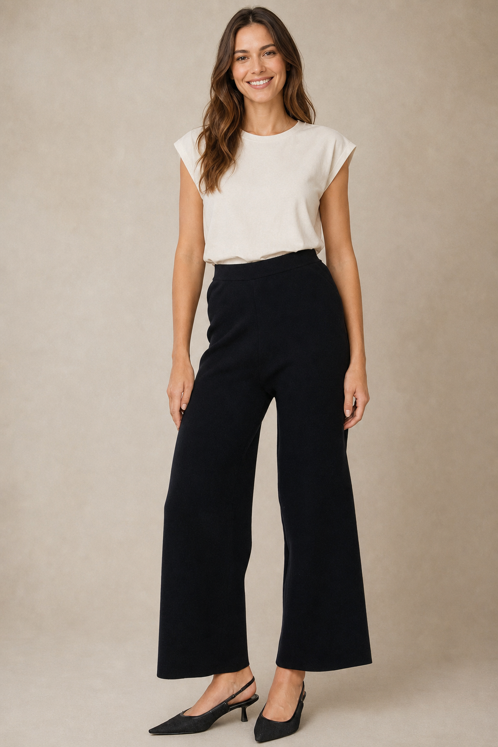 Sweater Knit Pants