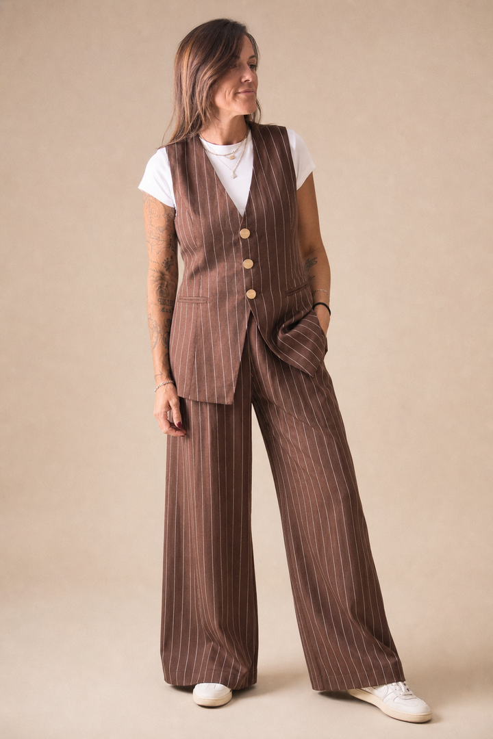 Stripe Vest