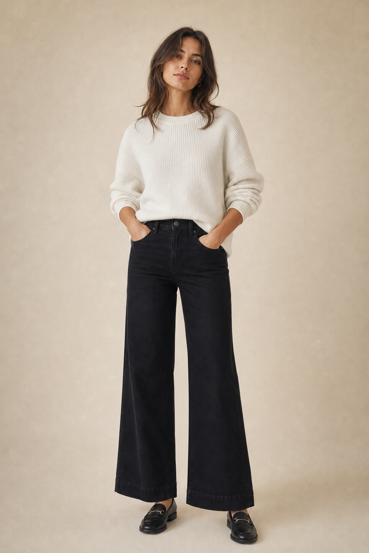 Trouser Coated Jeans