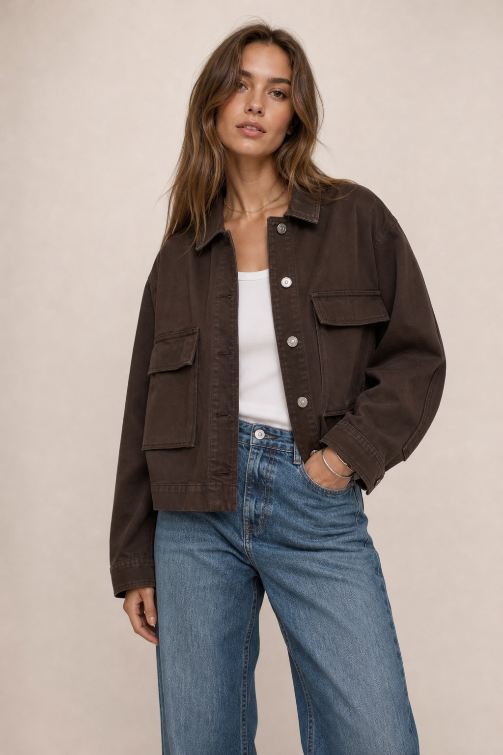 Rey Cropped Jacket
